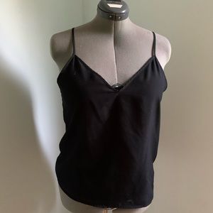 Black tank top